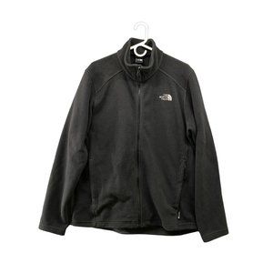 The North Face Mens Black Fleece Full Zip Jacket Sweater Size Medium M